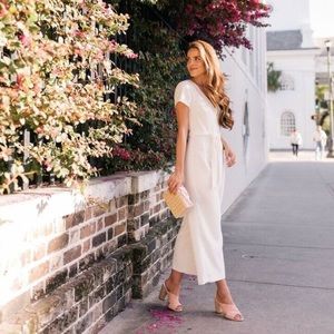 Club Monaco Sannah Jumpsuit in White